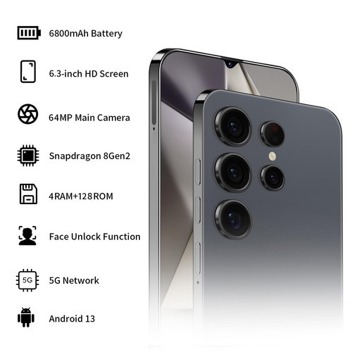 24 Unlocked Phone Smartphone 4inch 128GB Android14.0 6.8inch 6800mAh 5G - Image 6