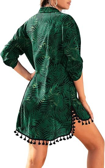 Tassel Beach Swimsuit Bikini Dress - Image 22