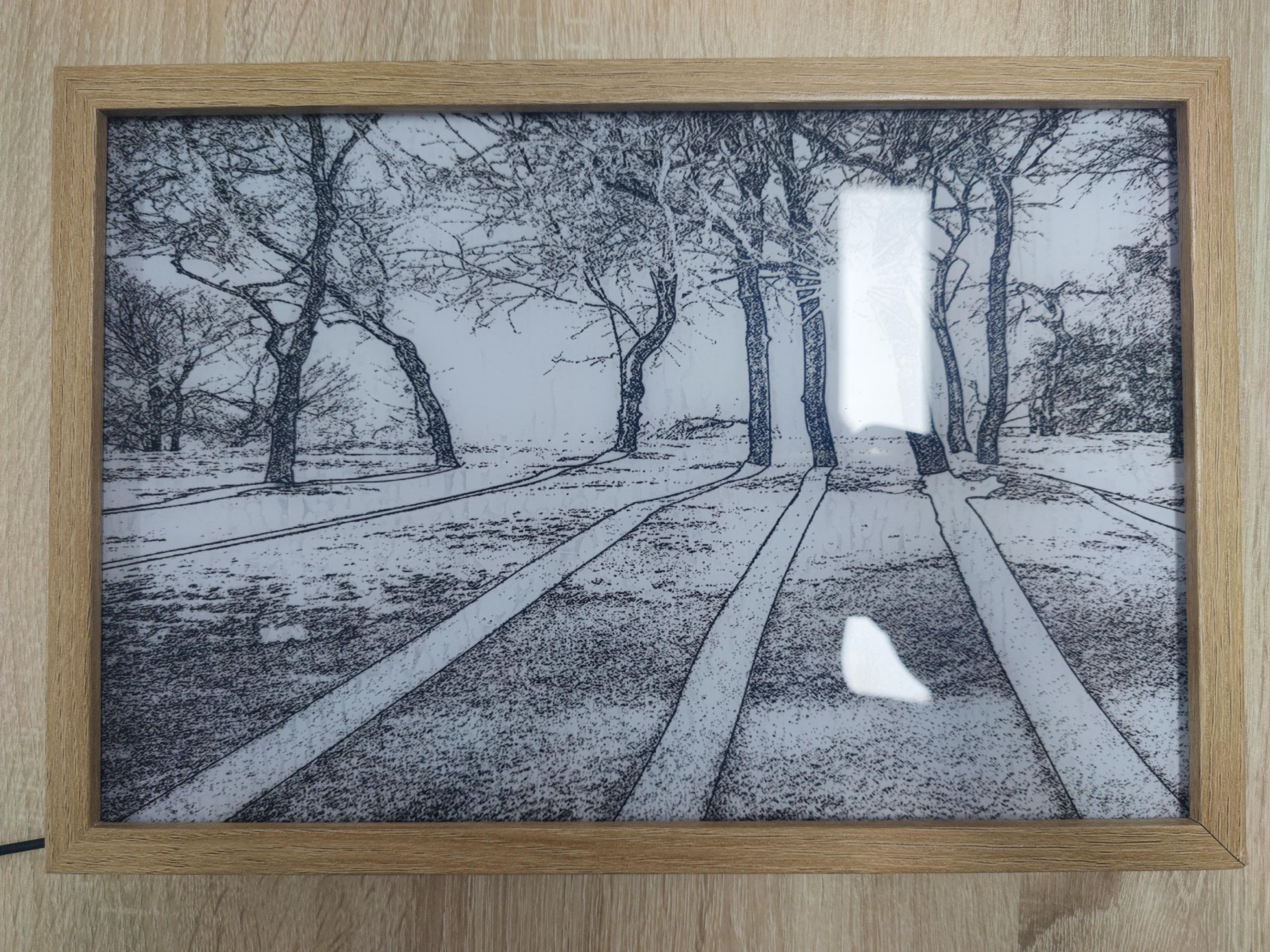 Illuminated Picture LED Decorative Light Painting Bedside Picture Style Creative Modern Simulate Sunshine Drawing Night Light Gift - Image 42