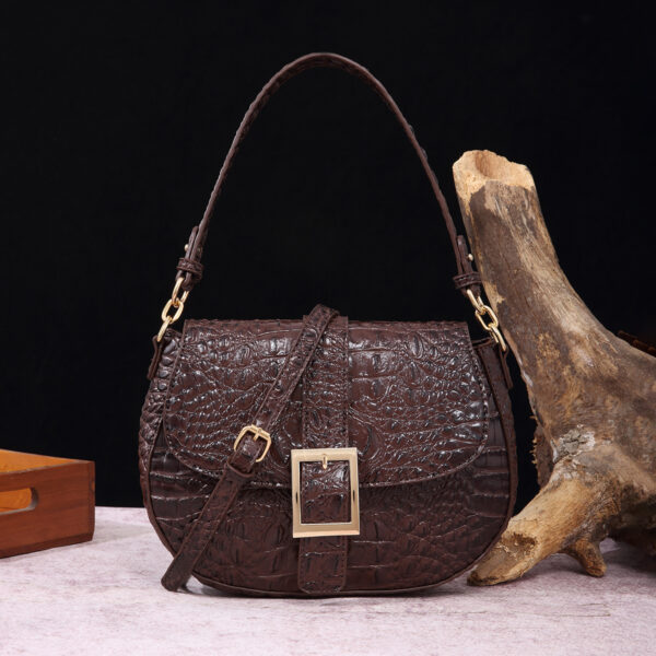Handheld armpit crossbody baguette women's bag - Image 2