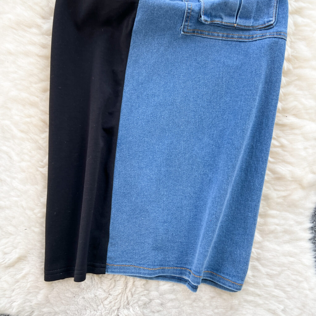 Retro Color-Block Patchwork Slim-Fit Dress For Women