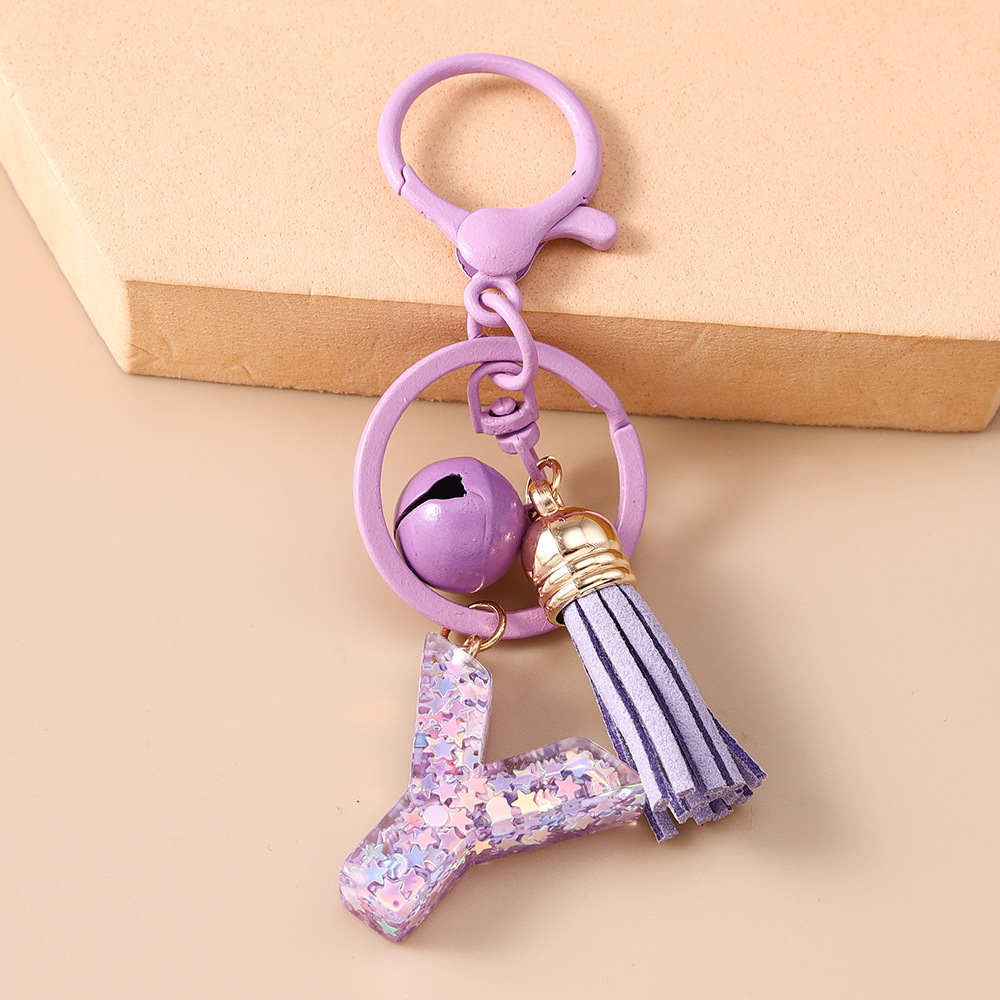 Fashionable Design Bell Tassel Keychain - Image 11