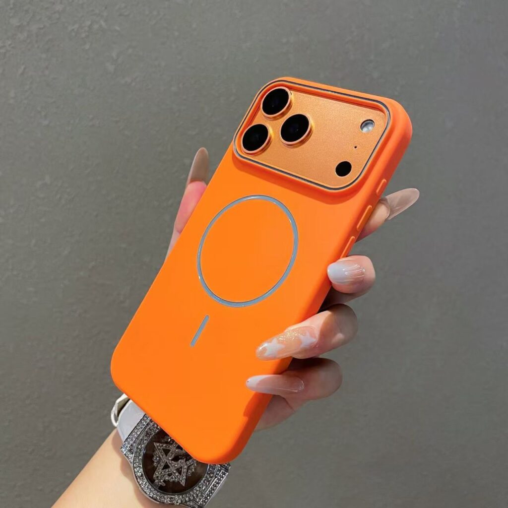 Matte Textured Strong-magnet TPU Phone Case With Drop And Slip Resistance