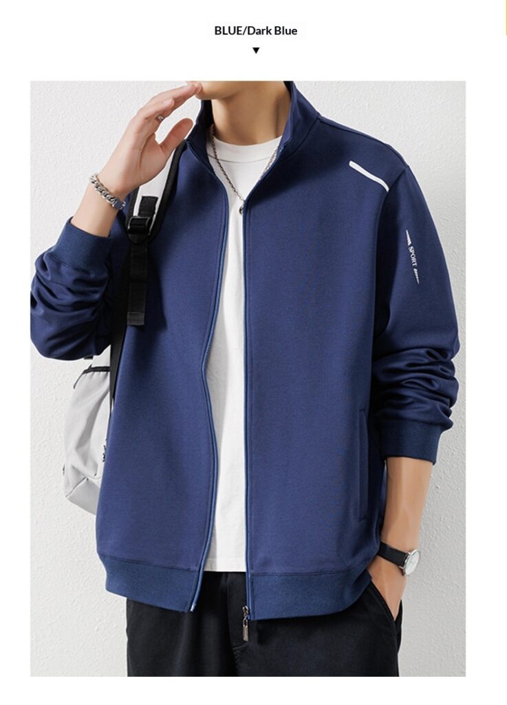 Men's Cardigan Jacket Sports Casual Top