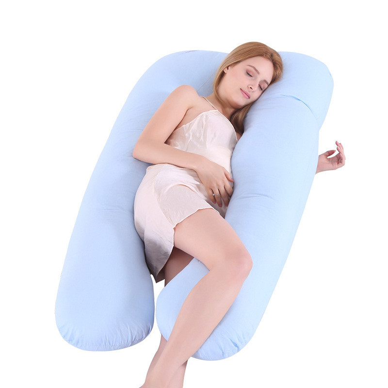 Summer Sleeping Support Pillow For Pregnant Women U Shape Maternity Pillows Pregnancy Ice Silk - Image 15