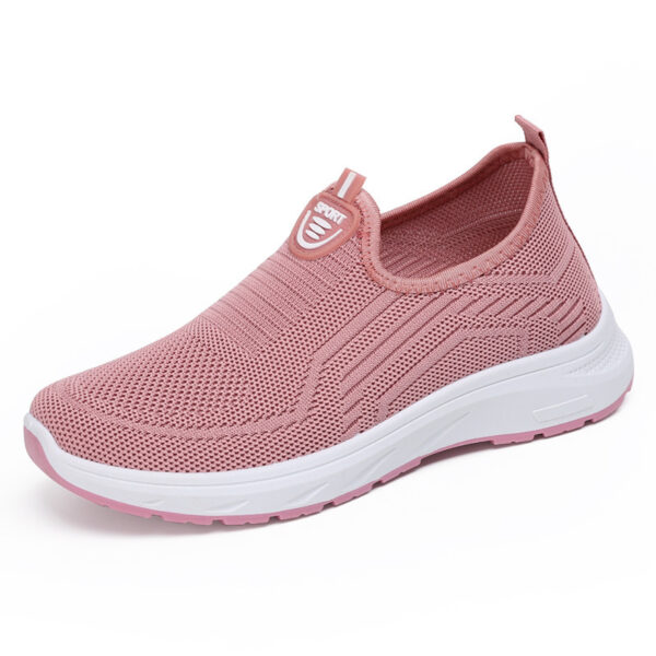 Women's Breathable Mesh Flyknit Single-layer Shoes - Image 33