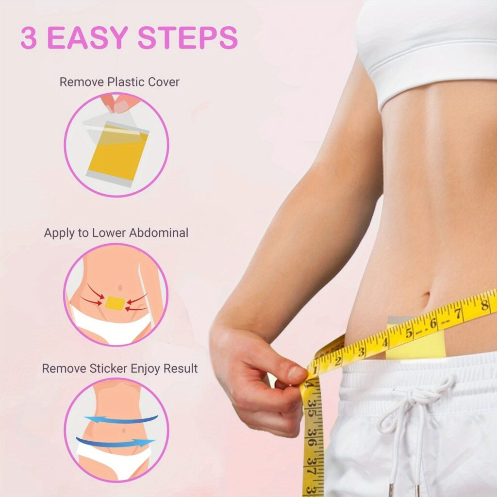 Navel Belly Button Patch Slimming Patch Abdomen Magnetic Detox Sticker
