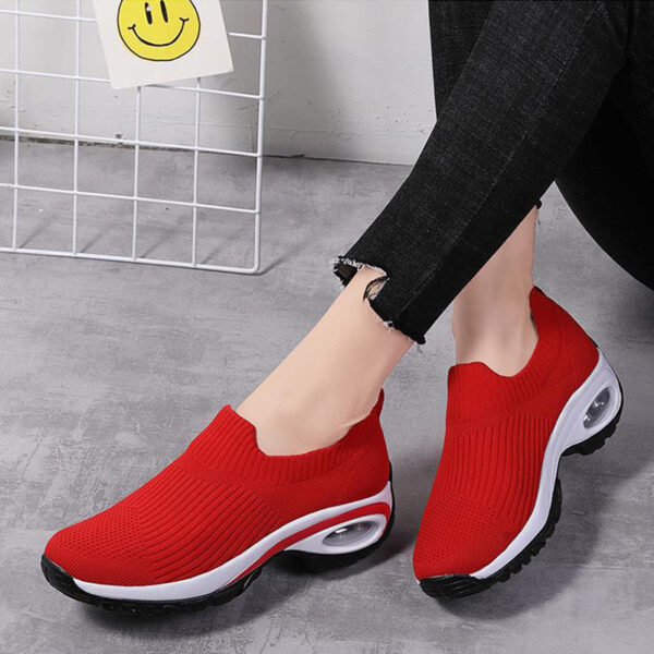 Sneakers Women Air Cushion Mesh Breathable Running Sports Shoes - Image 10