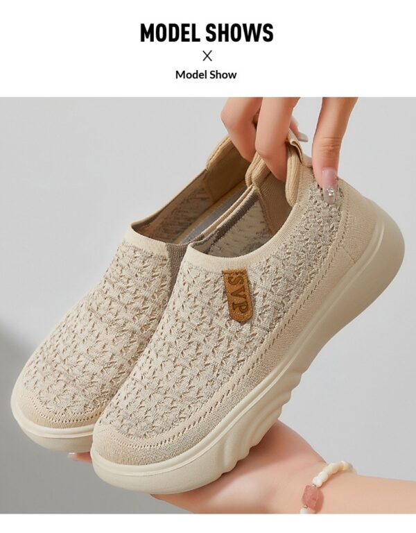 Versatile Spring Flyknit Breathable No-odor Casual Shoes - Image 20
