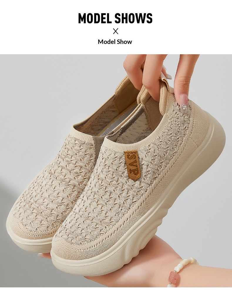 Versatile Spring Flyknit Breathable No-odor Casual Shoes - Image 20