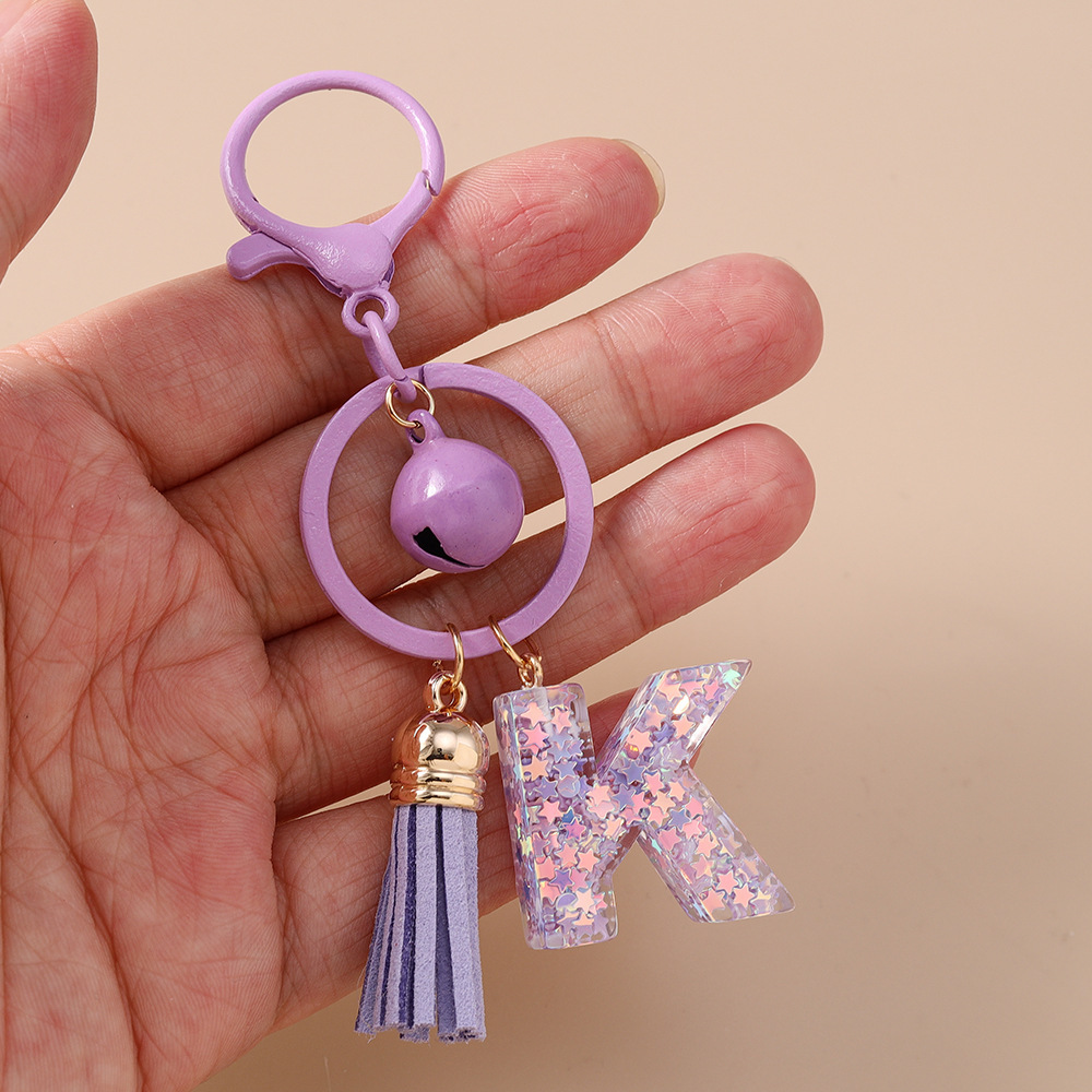 Fashionable Design Bell Tassel Keychain - Image 19