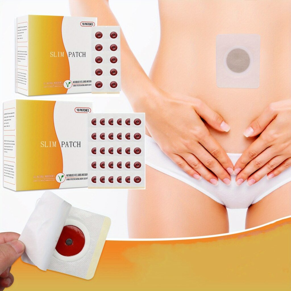 Navel Belly Button Patch Slimming Patch Abdomen Magnetic Detox Sticker