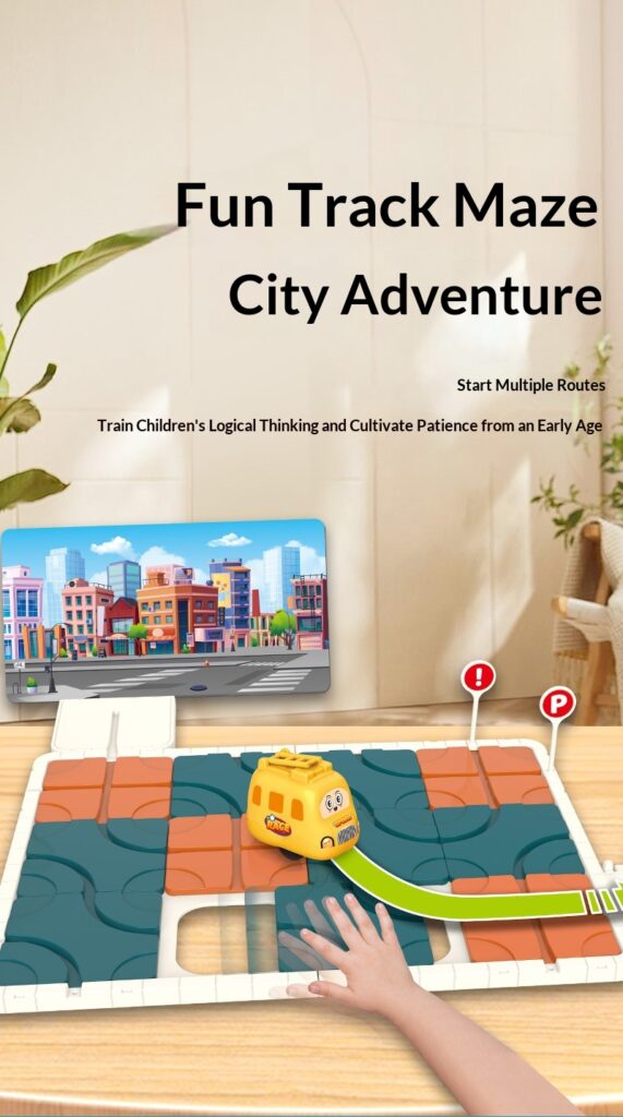 Urban Adventure Track Puzzle Educational Toy