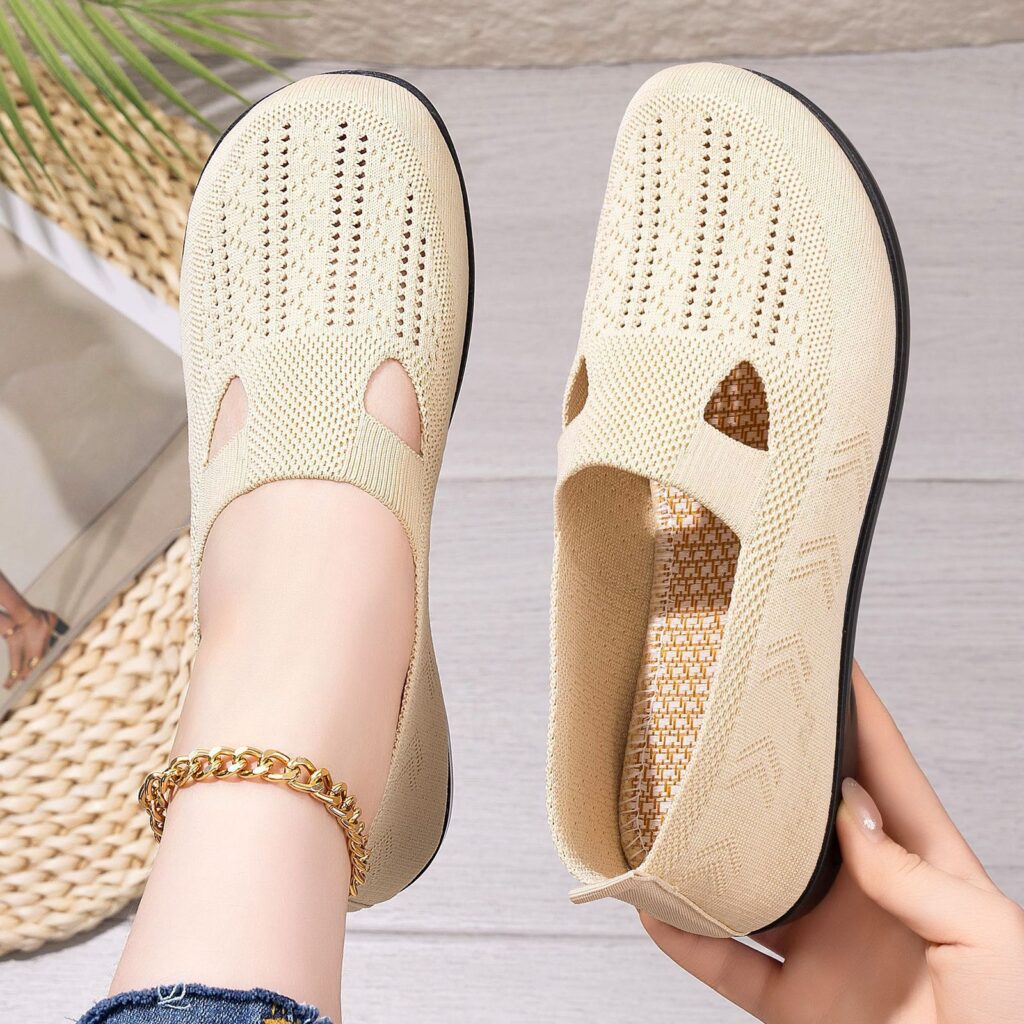 Fashionable Versatile Slip-on Old Beijing Cloth Shoes