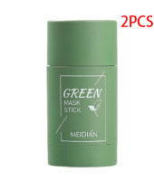 Cleansing Green Tea Mask Clay Stick Oil Control Anti-Acne Whitening Seaweed Mask Skin Care - Image 16
