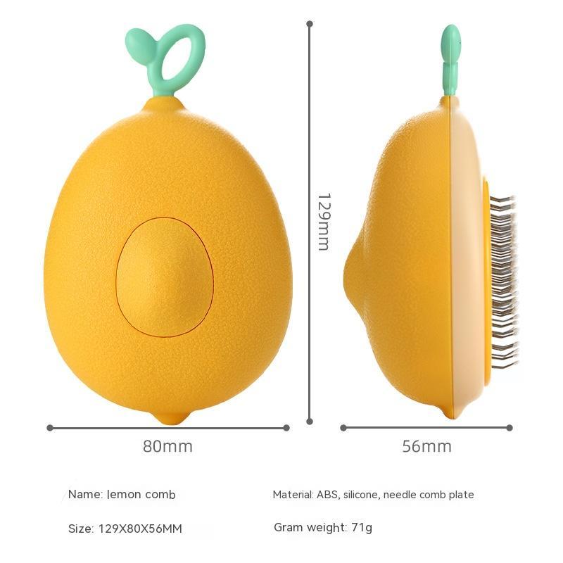 Cat Brush Hair Remover Cleaning Avocado Shaped Dog Grooming Tool Pet Combs Brush Stainless Steel Needle Pet Cleaning Care - Image 9