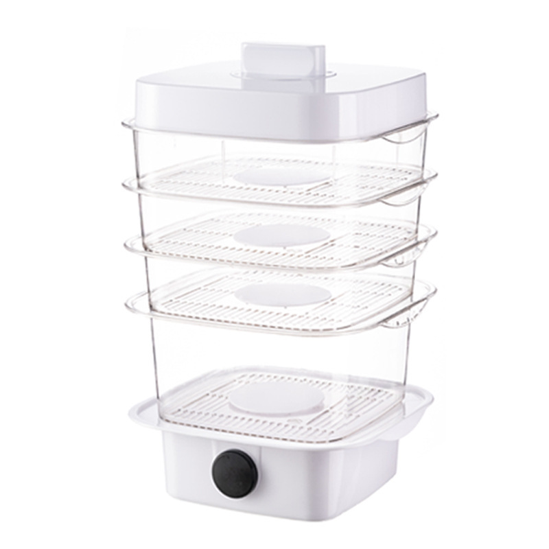 Multi-layer Dish Cover Heat Preservation Kitchen Cover Dining Table Leftover Storage Box Transparent Stack Cooking Hood Steamer - Image 3