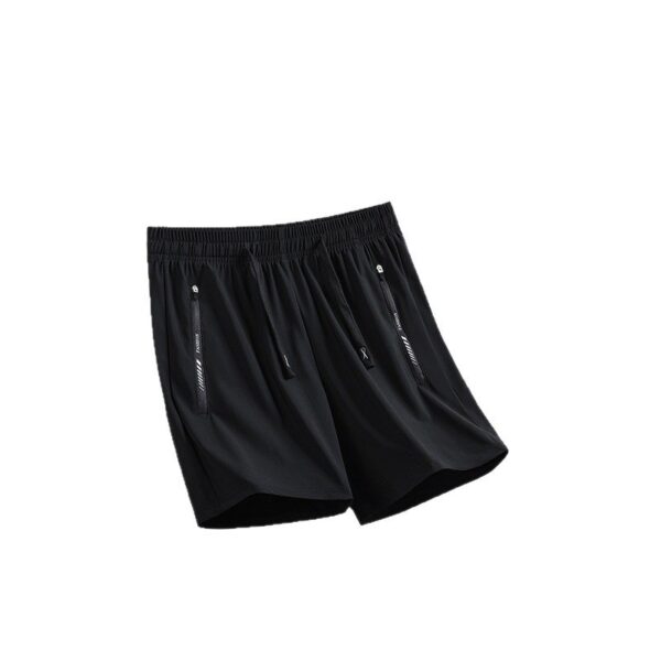 Quick-drying Loose-fitting Mens Sporty Casual Pants Thin Ice Silk Fabric - Image 2