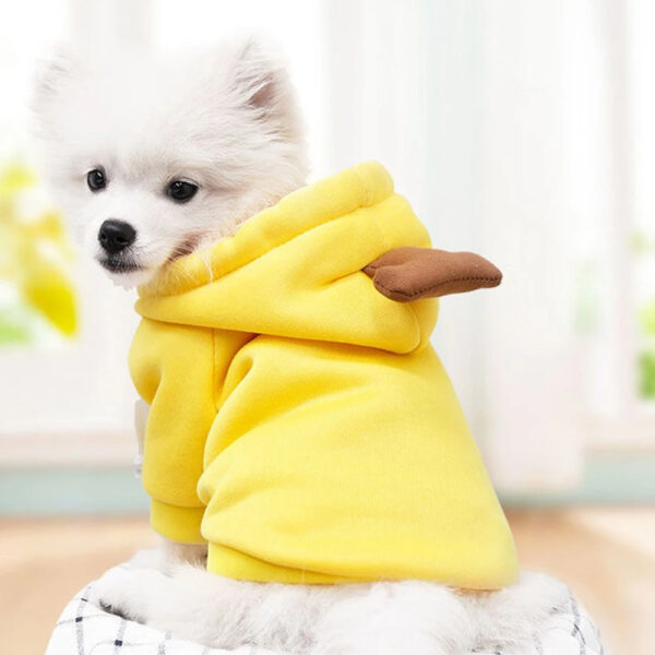 Cute Fruit Dog Clothes For Small Dogs Hoodies Winter Warm Fleece Pet Clothing Puppy Cat Costume Coat For French Chihuahua Outfit - Image 11