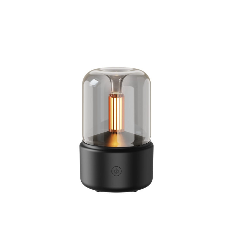 Atmosphere Light Humidifier Candlelight Aroma Diffuser Portable 120ml Electric USB Air Humidifier Cool Mist Maker Fogger 8-12 Hours With LED Night Light - Image 20
