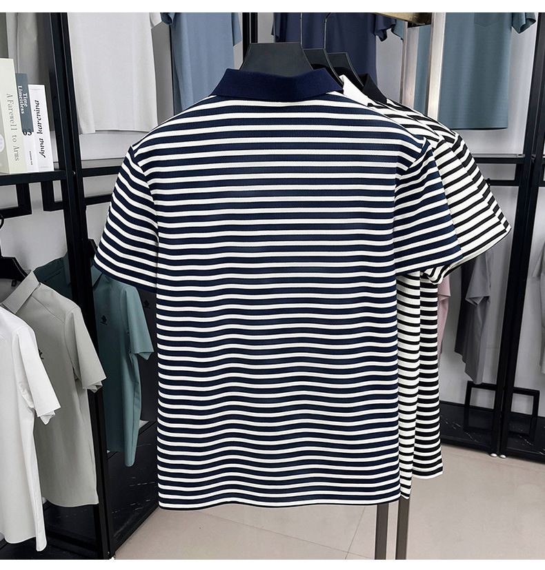 Loose Harajuku Style Hong Kong Style Half Sleeve Top - Image 7