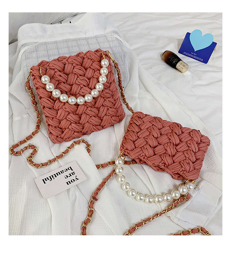 DIY Craft Kit Yarn, Crochet Hook, And Fabric Strips For Making A ShoulderCrossbody Bag - Image 20