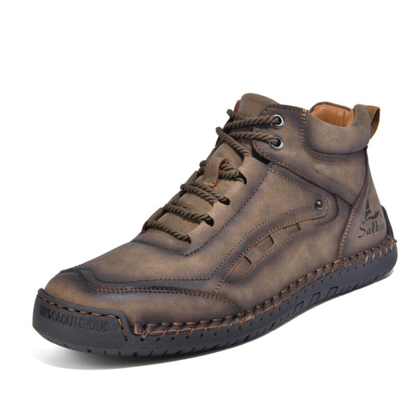 Hand-sewn Men's Casual Shoes - Image 10