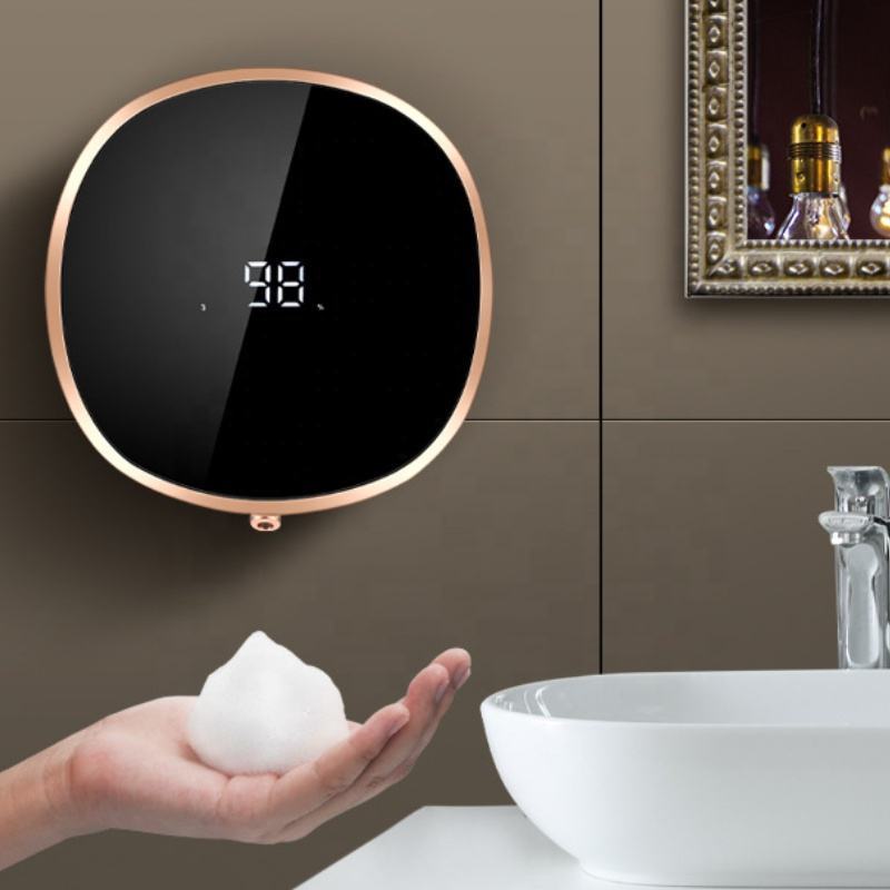 Non-contact Automatic Soap Dispenser Liquid Foam Machine Infrared Sensor Electric Hands Free Hand Sanitizer Tool - Image 1