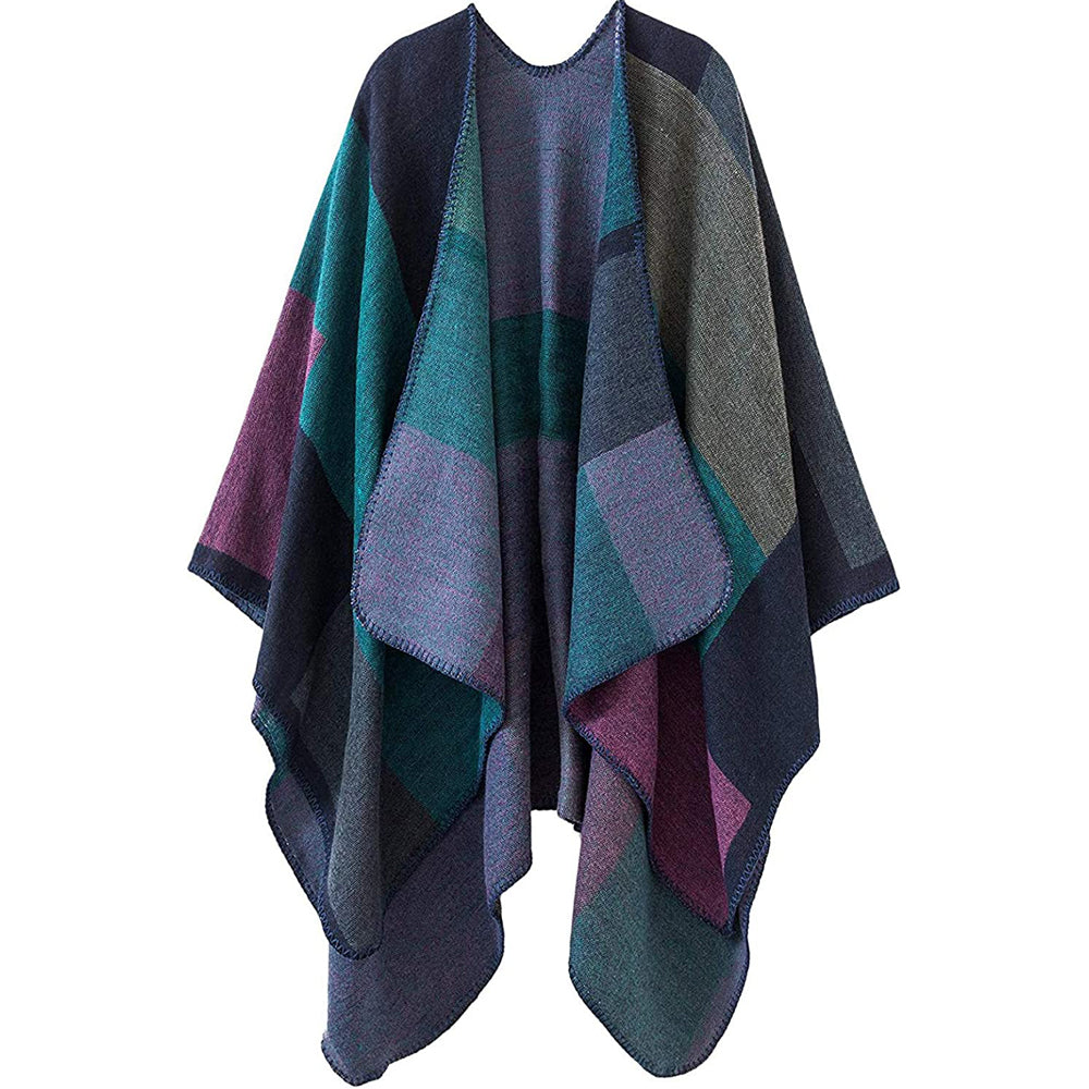 Shawl Wraps Sweater Poncho Cape Coat Christmas Gifts for Women - Image 11