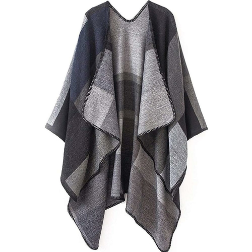 Shawl Wraps Sweater Poncho Cape Coat Christmas Gifts for Women - Image 5
