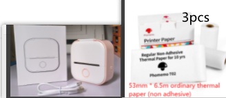 Portable Mini Thermal Label Printer Home Photo Printer Student Wrong Question Printer Bluetooth-compatible Mini Label Printer Price Tag - Image 48
