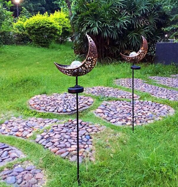 LED Solar Flame Light Metal LED Garden Light Flame Effect Lamp Waterproof Outdoor Lights Landscape Lights Solar Decorative Light - Image 7