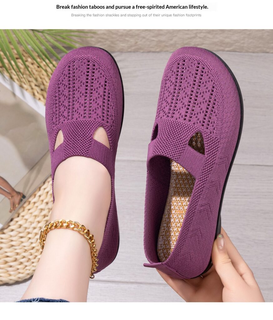 Fashionable Versatile Slip-on Old Beijing Cloth Shoes