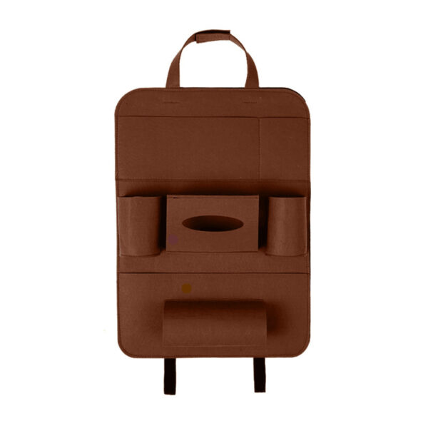 Auto Car Backseat Organizer Car-Styling Holder Multi-Pocket Seat Wool Felt Storage Multifunction Vehicle Accessories Bag - Image 15