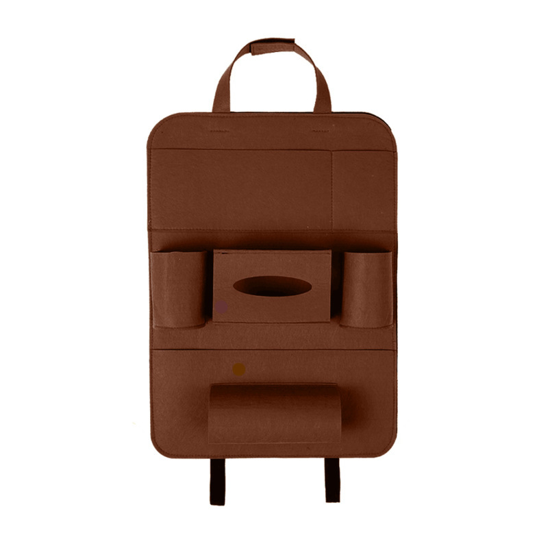 Auto Car Backseat Organizer Car-Styling Holder Multi-Pocket Seat Wool Felt Storage Multifunction Vehicle Accessories Bag - Image 10
