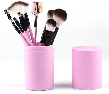12pcs Makeup Brush Set Blush Eyeshadow Eyelash Highlighter Makeup Brush - Image 19