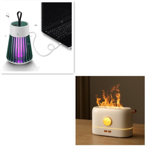 Simulation Flame Usb Humidifier Home Desktop Fragrance Diffuser - Image 13