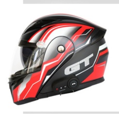 Motorcycle Bluetooth Helmet Motorcycle Helmet Comes with FM - Image 2