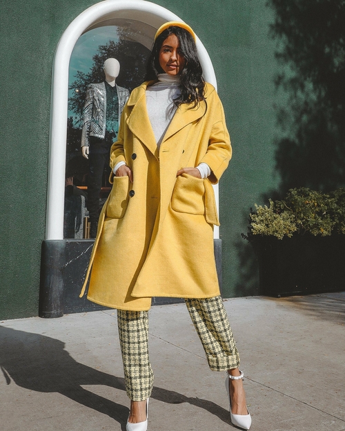 Serena Double Breasted Trench Coat - Image 6