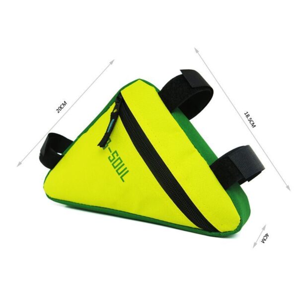 Saddle bag riding bicycle mountain bike bag triangle tool kit upper tube beam bag bicycle equipment accessories - Image 5