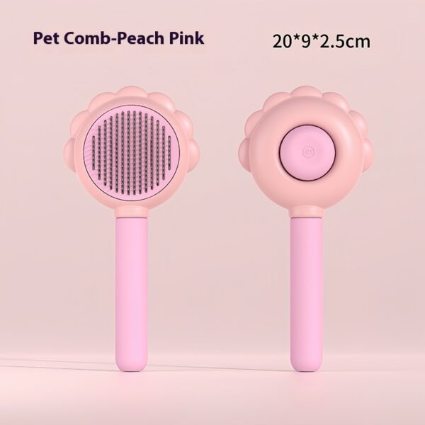 2 In 1 Self Cleaning Dog Brush Comb With Spray Pets Grooming Hair Remover Combs Brush Floating Hair Pet Grooming Brush Pet Products - Image 21