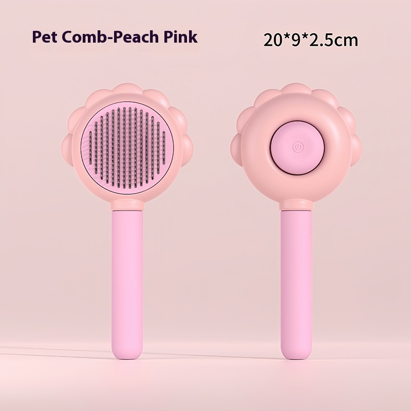 2 In 1 Self Cleaning Dog Brush Comb With Spray Pets Grooming Hair Remover Combs Brush Floating Hair Pet Grooming Brush Pet Products - Image 21
