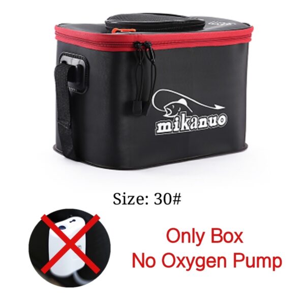 EVA Portable Fishing Bag Folding Thicken Live Fishing Box Tank Bucket Camping Fishing Tackle Fishbox Storage Bag - Image 8