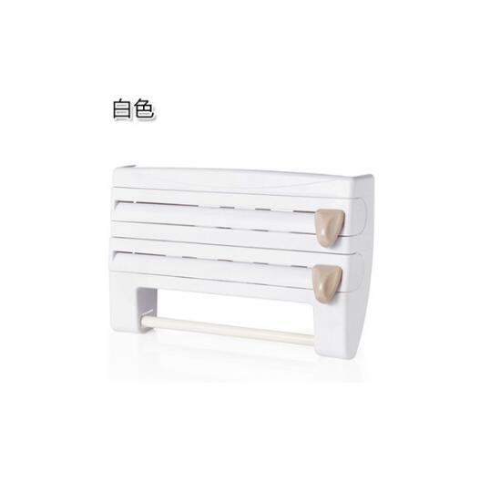 4-In-1 Kitchen Roll Holder Dispenser Kitchen Foil Film Wrap Tissue Paper 4 IN 1 Kitchen Roll Holder Dispenser - Image 2
