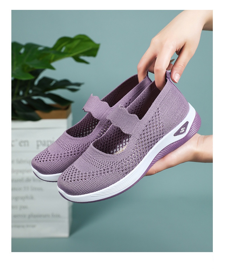 Mid-age And Elderly Mothers Lightweight Walking Shoes
