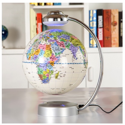 8 inch globe magnetic suspension office decoration company gift novelty creative birthday gift - Image 20