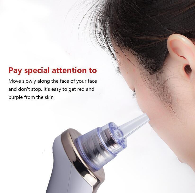 Blackhead Instrument Electric Suction Facial Washing Instrument Beauty Acne Cleaning Blackhead Suction Instrument - Image 10