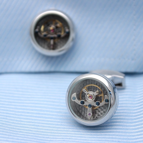 Automatic Watch Engine Cufflinks - Image 2