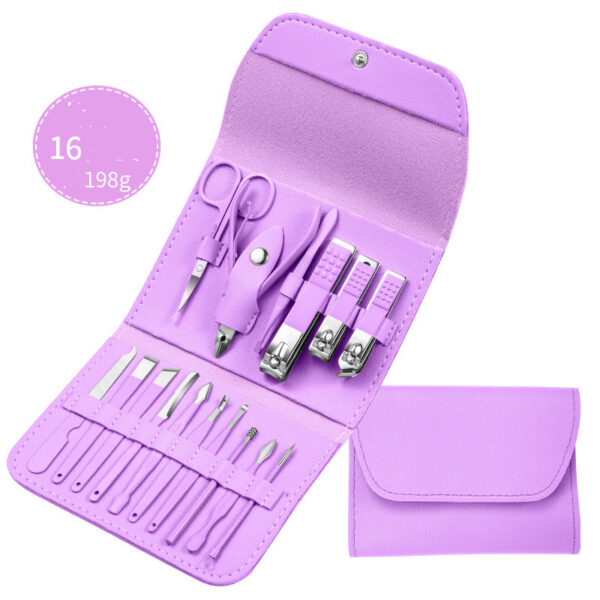 Professional Scissors Nail Clippers Set Ear Spoon Dead Skin Pliers Nail Cutting Pliers Pedicure Knife Nail Groove Trimmers - Image 17