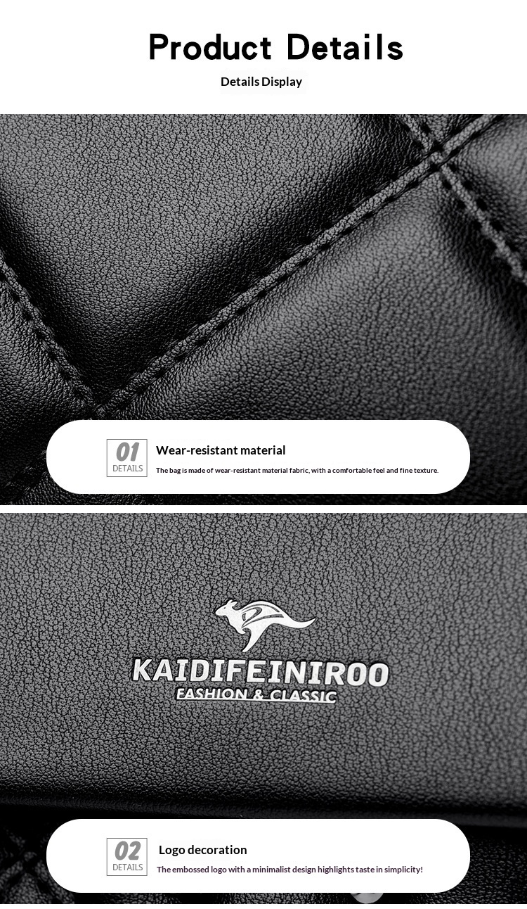Ladies' Handheld Cross Shoulder Bag - Image 14